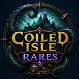 Coiled Isle Rares logo