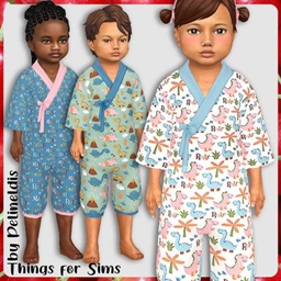 Toddler Dino Buddies Playsuit project image