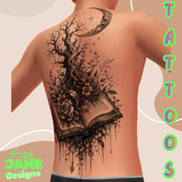 Jane Tattoos JTS1130 - Basegame Compatible logo