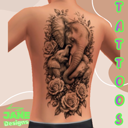 Jane Tattoos JTS1131 - Basegame Compatible logo