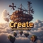create aeronautics and some other stuff logo