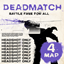 Deadmatch (Random gun/headshots only) Fighting Ring Pecado logo