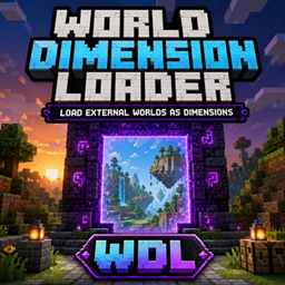 World Dimension Loader (WDL) - Load External Worlds as Dimensions logo