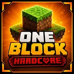 Advanced One block Hardcore logo