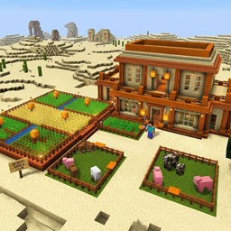 Hardcore Desert Ranch Estate & Auto-Farms Base [Achievement Friendly] project image