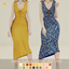 Valerie Ruched Tie-Front Midi Dress logo