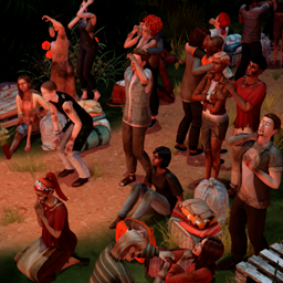 Deco Sims #1 - Survivors logo