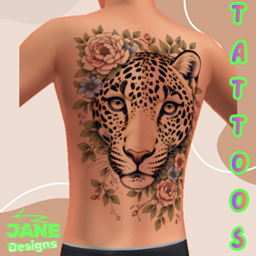 Jane Tattoos JTS1126 - Basegame Compatible logo