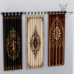 Cathedral Dynasty Curtains