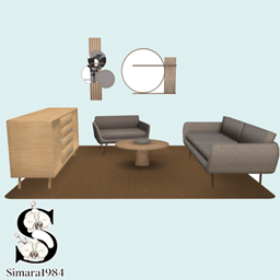 Livingroom Set "Ava" 9 Objects project image