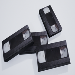 VHS tape pile project image