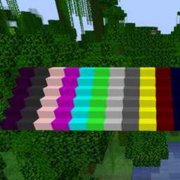 Stairs -slap- wall fance in many colors