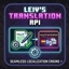 Leiv's Translation API logo