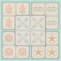 Whispering Tides – Dreamy Coastal Floor Tile Collection logo