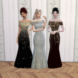 Glittering dream dress logo