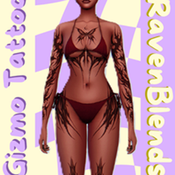 RavenBlends Gizmo Tattoo logo