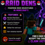 CobbleDrock Raid Den (Gym!!? Update BETA!) logo