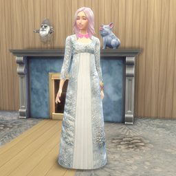 Winter Whisper Snowfall Dress Base Game logo