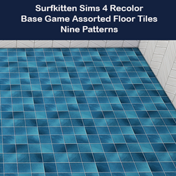 Floor Tiles in Assorted Patterns & Colors logo