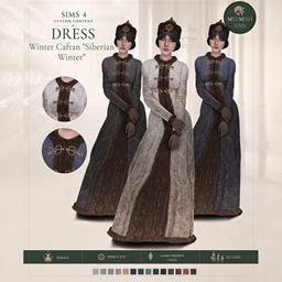 Medieval Winter Caftan "Siberian Winter" logo