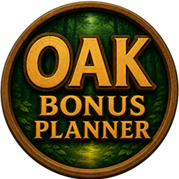 OAK Bonus Planner project image