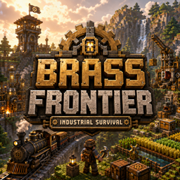 Brass Frontier Industrial Survival logo