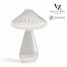 Amora Bloom Glass Vase [VZ] logo