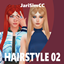 JariSimCC Hairstyle 02 Elena logo