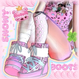 𝄞꒱Sims 4 Snow BootsᏪ୧ ˚ logo