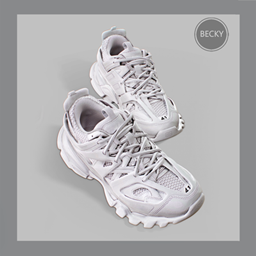 BECKYSIMS-Track Sneaker female logo