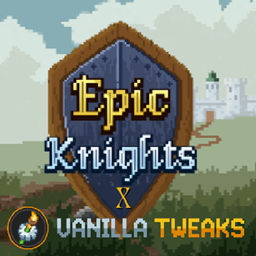 Epic Knights x Vanilla Tweaks' HD Shields logo