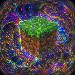 Psychedelic shaders logo