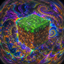 Psychedelic shaders logo