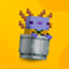 Axolotl in Totem logo