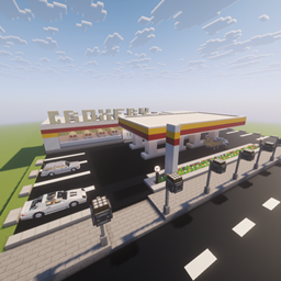 Exodus Gas Station (MTS / IV Modern Gas Station) / (Modern City Structures)