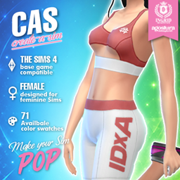 IDxA Activewear Agatha logo