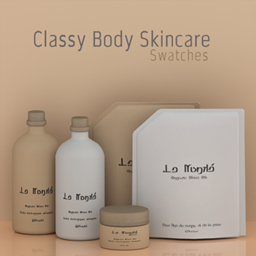 Kaziecc ~ Classy Body Skincare - Bottle, Pot & Refill pouch | 3 Pieces  logo