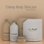 Kaziecc ~ Classy Body Skincare - Bottle, Pot & Refill pouch | 3 Pieces  logo