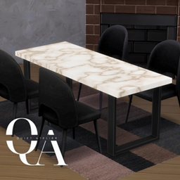 Quiet Atelier - Modern Marble Table logo