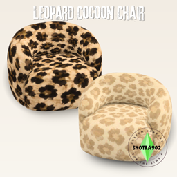 Leopard Cocoon Chair logo