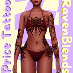 RavenBlends Price Tattoo logo