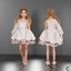 Child One-Shoulder Floral Mini Dress logo