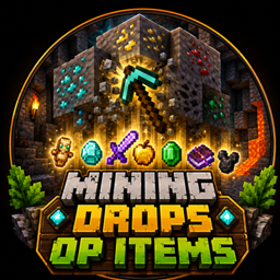 Mining Drops OP Items ( MCBE ) project image