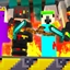 Unstable SMP Protagonists and Deuteragonists armor stand skins logo