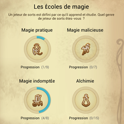 Minerva - All Spells & Rituals - Traduction FR logo