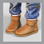 BeckySims Classic Mini Boots toddler logo
