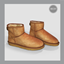 BeckySims Classic Mini Boots male logo