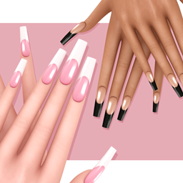 Glossy French Nails logo