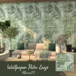 Wallpaper Palm Leafs logo
