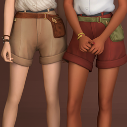Safari Collection - Savannah Belt Bag Shorts project image